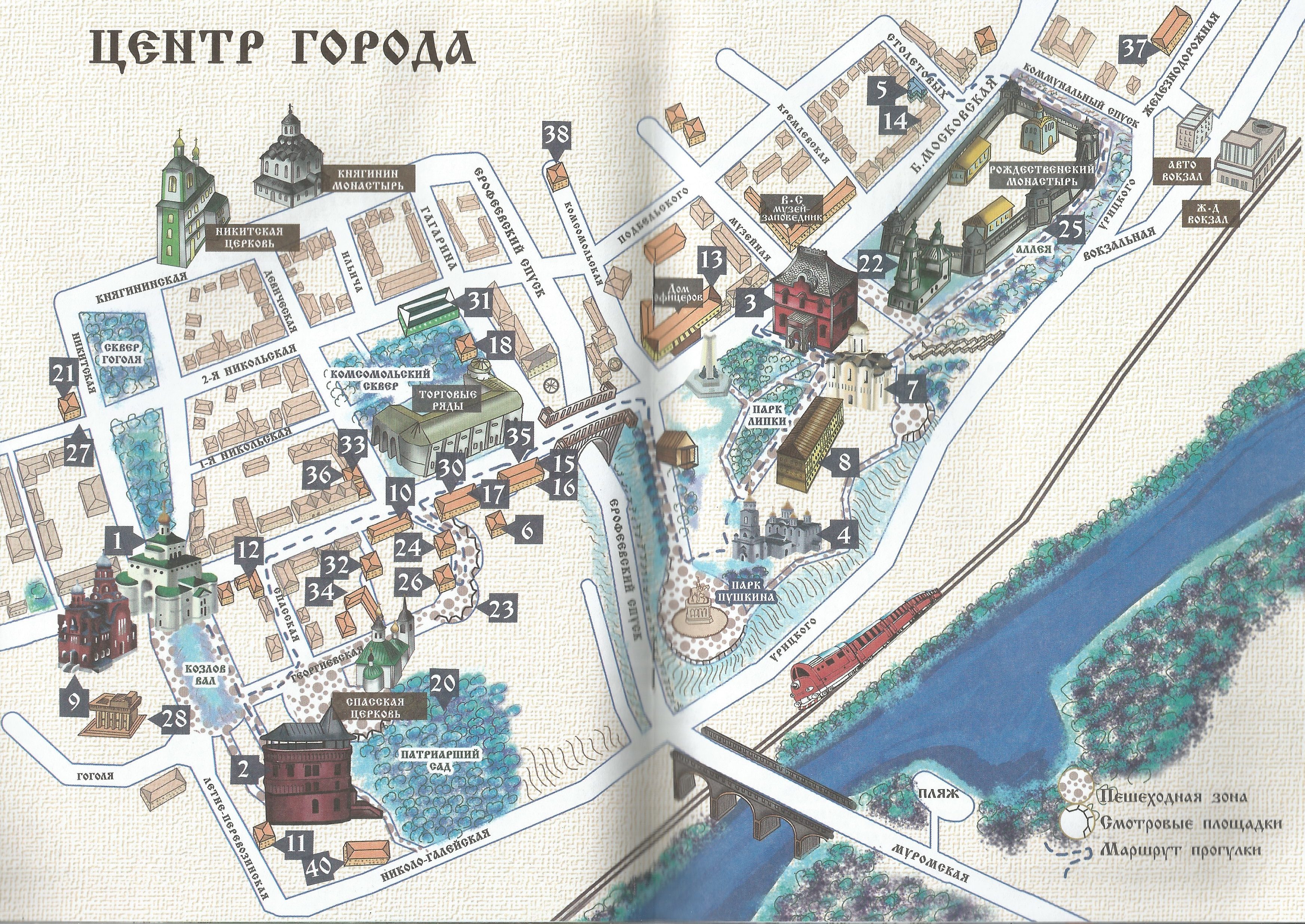 Карта Владимира Фото