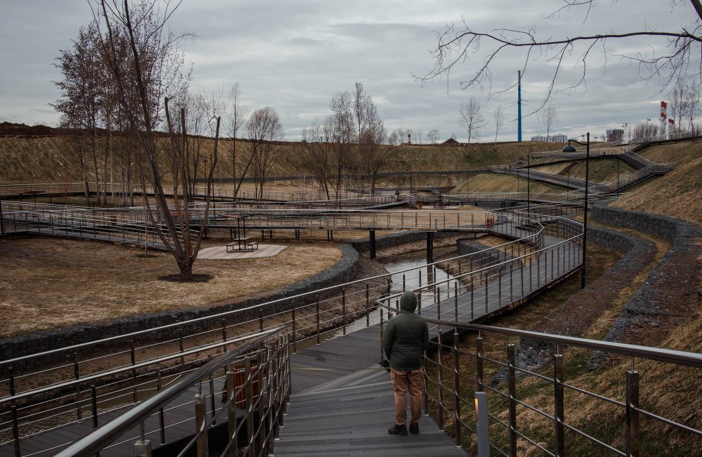 Долина реки чертановки фото